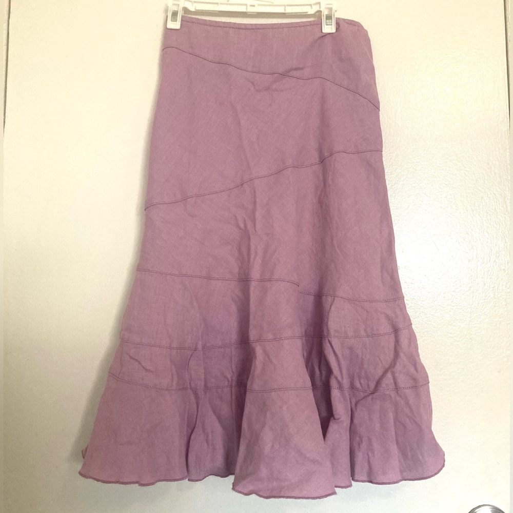 100% Linen DKNY Skirt
